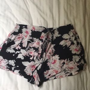 Flower Printed Soft Shorts